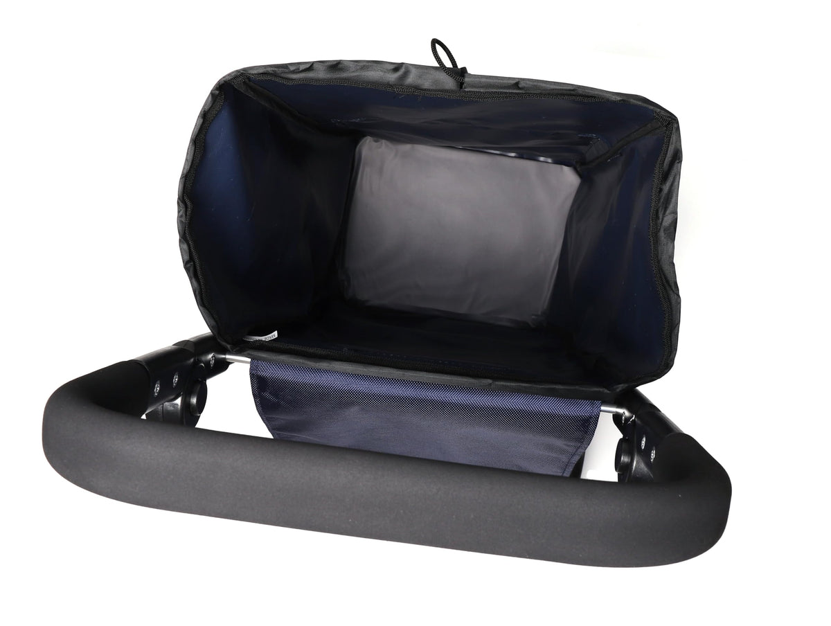 Ezzyrol 50L Folding Shopping Trolley in Navy