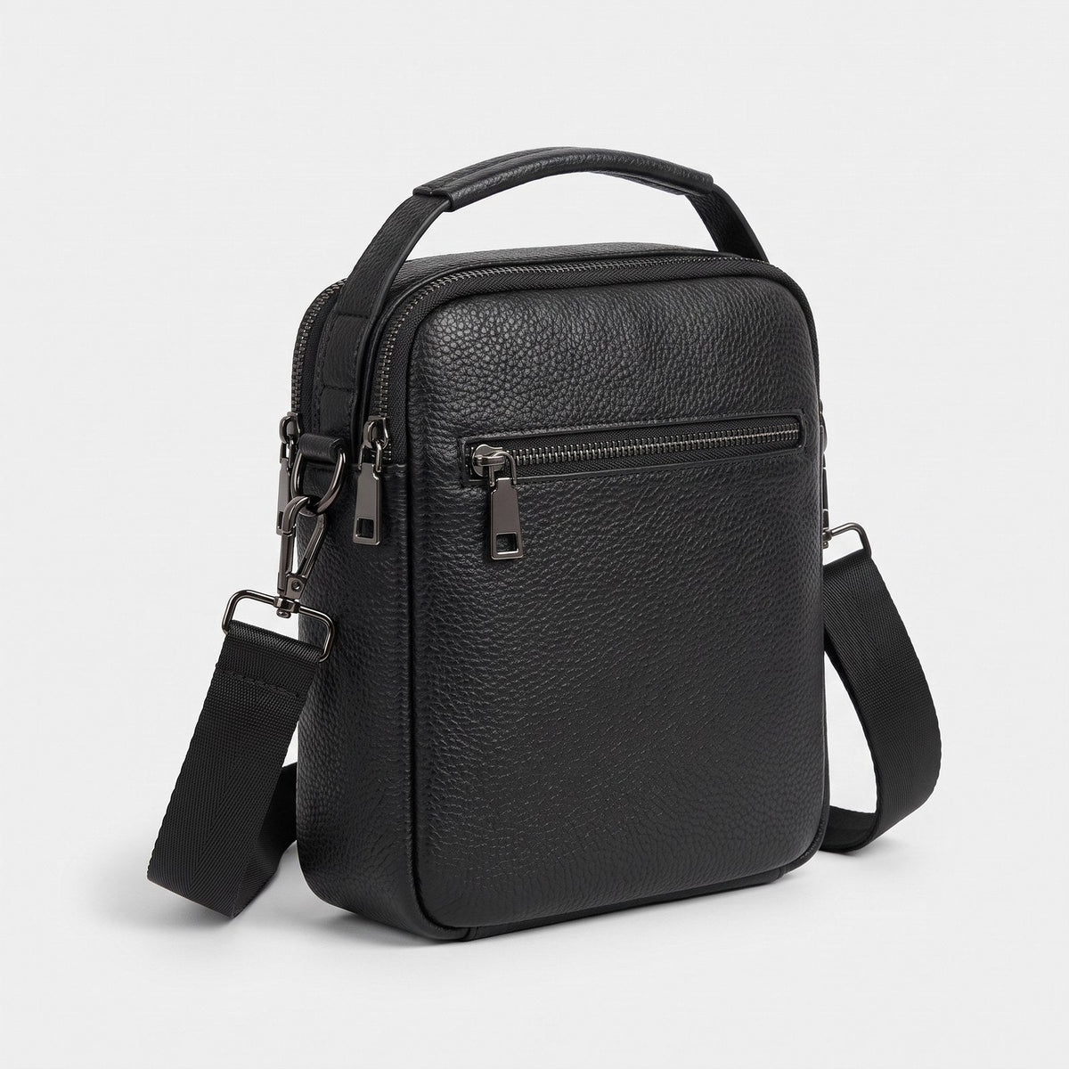JUSTPACK Tandem crossbody bag, front 3 4 view