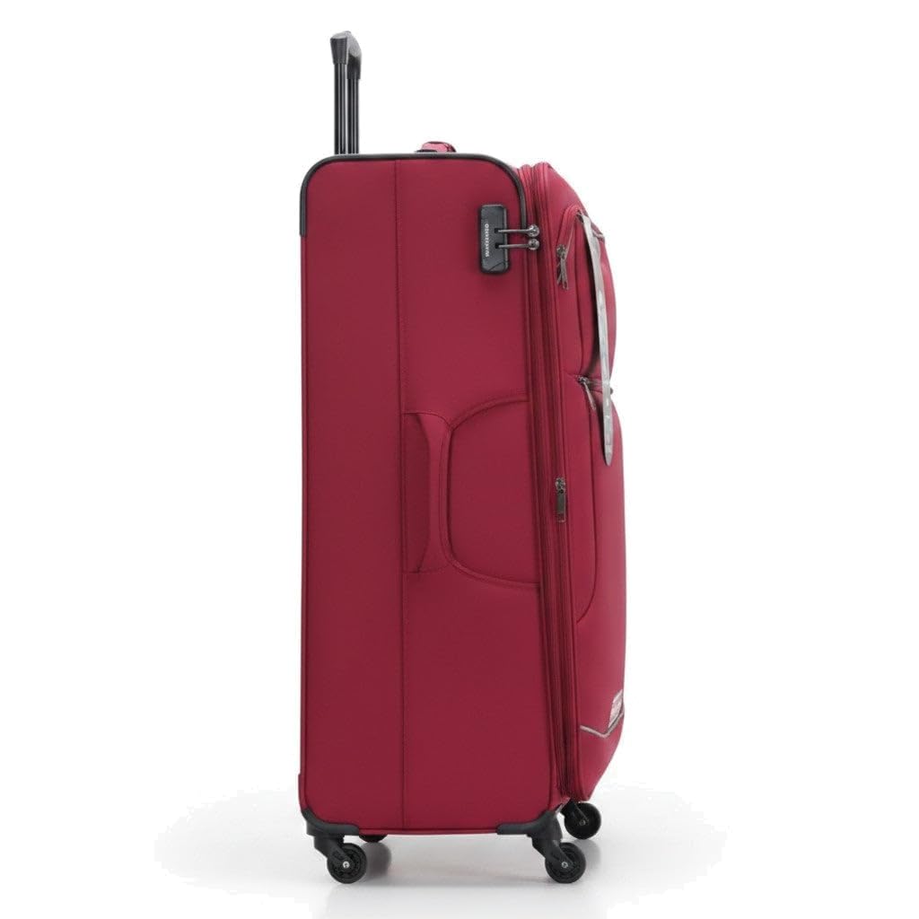 Justpack Kite Soft Shell Luggage Set in Burgundy