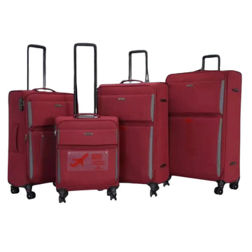 ezzyrolExtra Large Expandable Suitcases & Medium Cabin Luggage  set of 4