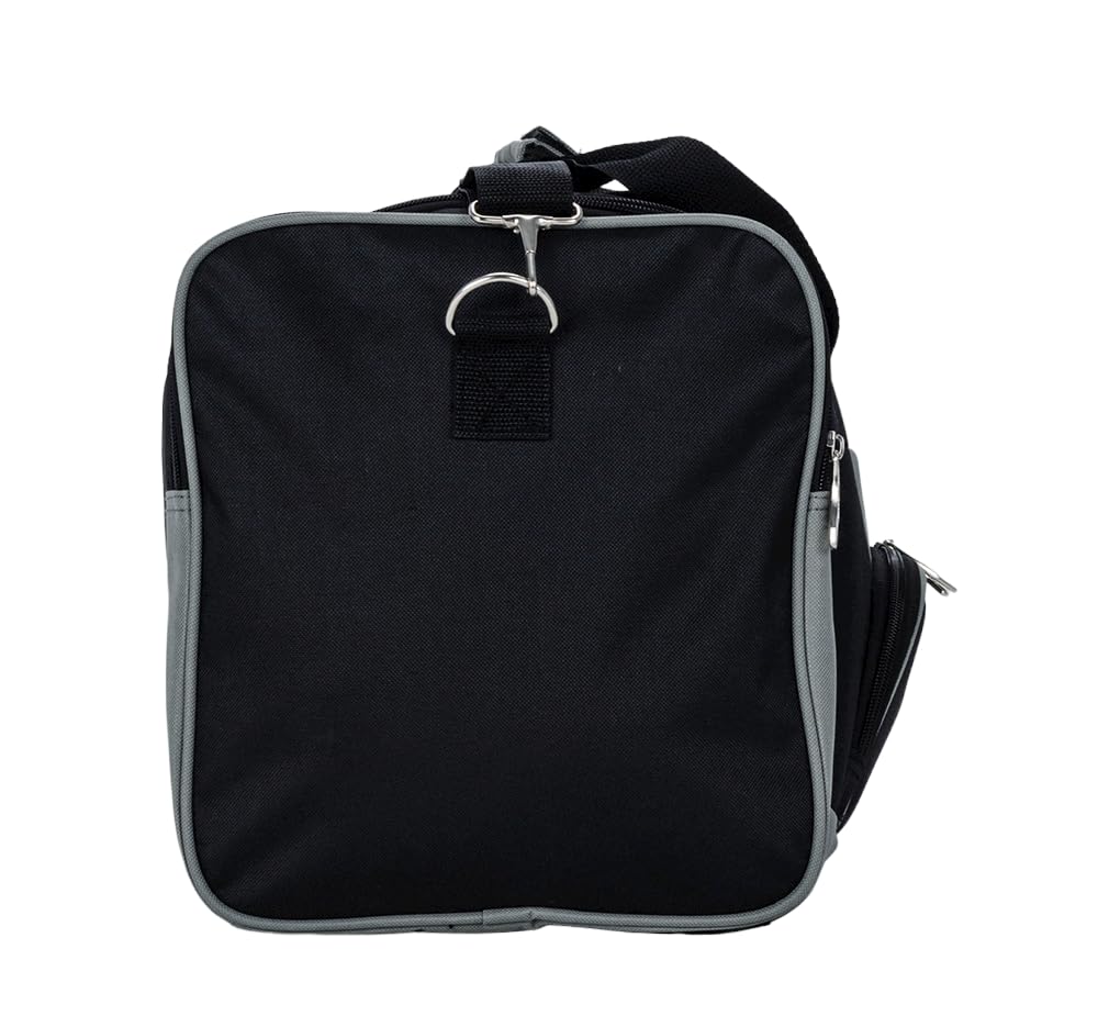 Ezzyrol Holdall Duffel Bag in Black n Grey