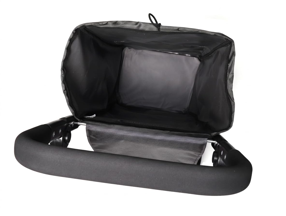 Ezzyrol 50L Folding Shopping Trolley in Grey