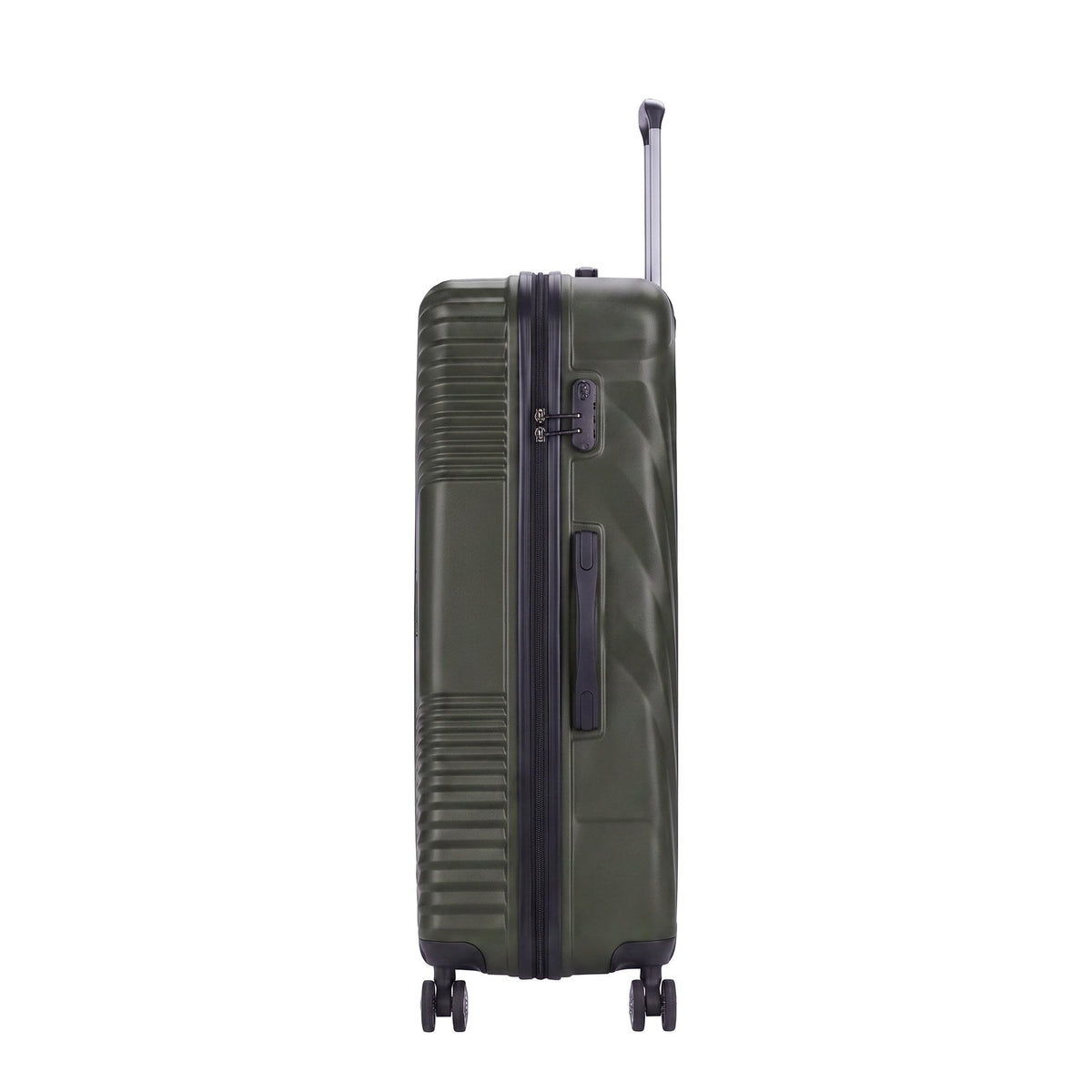 Ezzyrol Grays ABS Hard Shell Luggage Set in Army Green