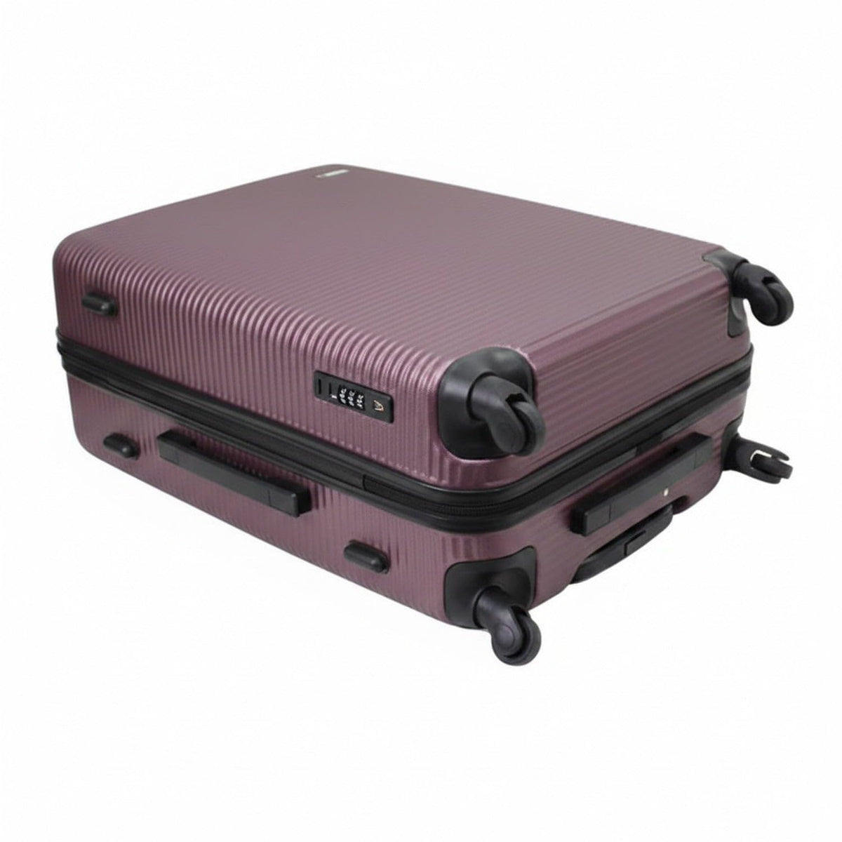Ezzyrol 8440 ABS Hard Shell Suitcase in Plum