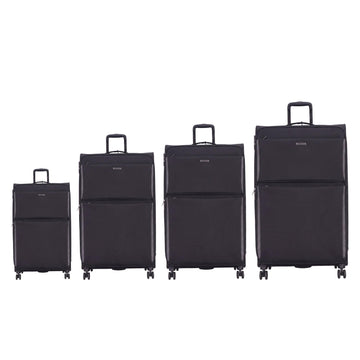 Grant PL103 Soft Shell Luggage Set with TSA Locks, 2 3 or 4 Piece