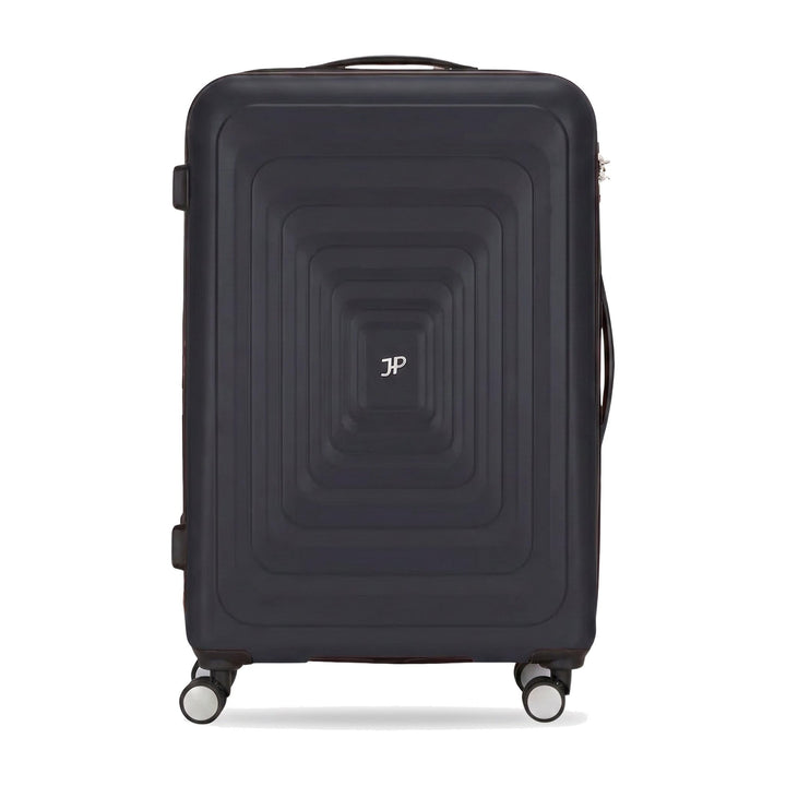 JustPack 8888 Squares ABS Hard Shell Suitcase & Nesting Sets in Black