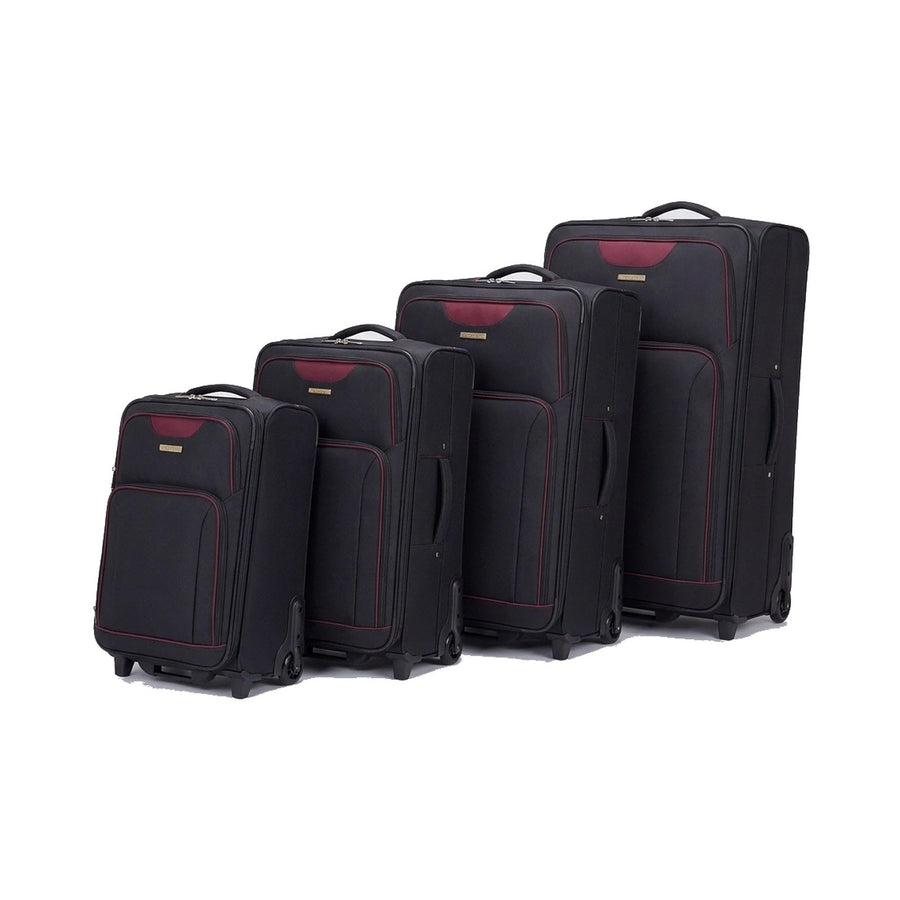 Inline Expandable Luggage Set, 4 piece set
