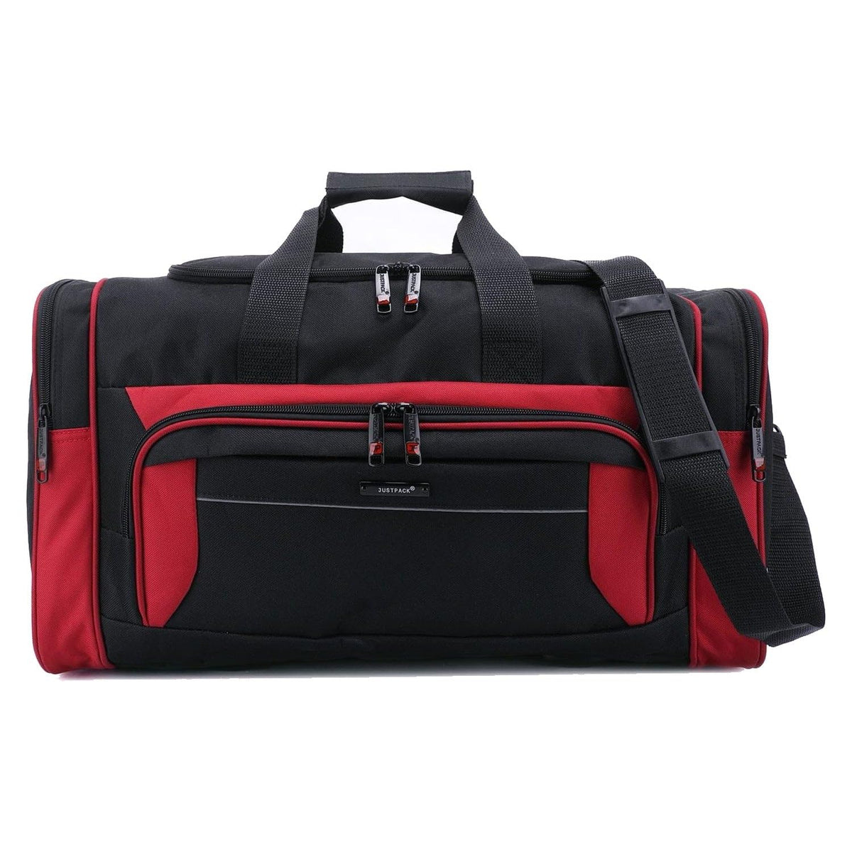 Justpack Holdall Travel Duffel Bag in Red