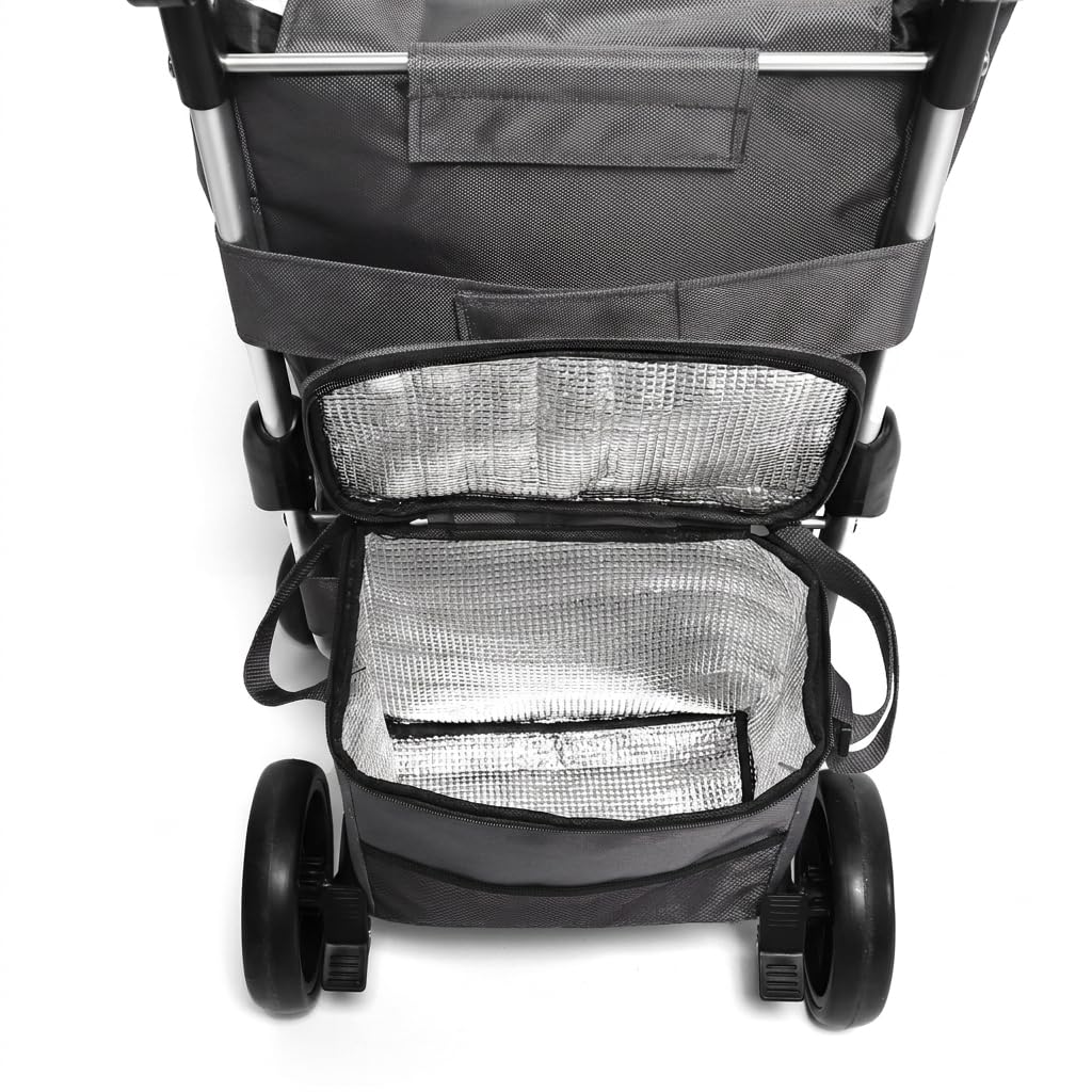 Ezzyrol 50L Folding Shopping Trolley in Grey