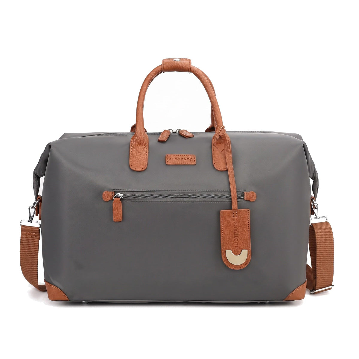 JUSTPACK Mayfair Weekender Bag in Grey