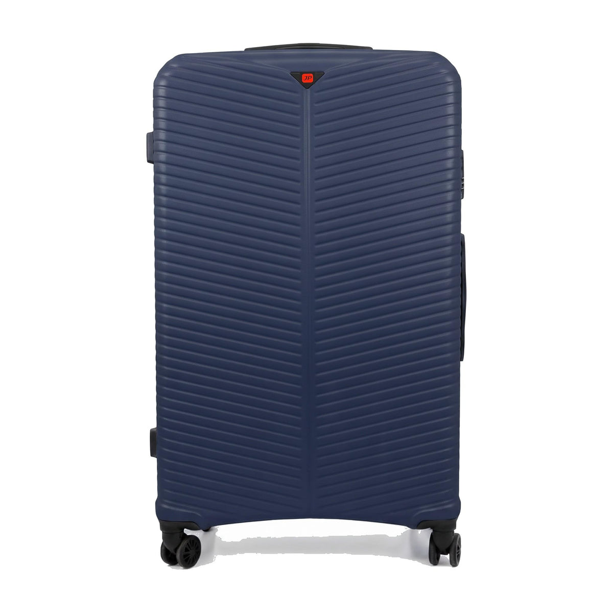 Ezzyrol Flint Ribbed Hard Shell Suitcase in Navy