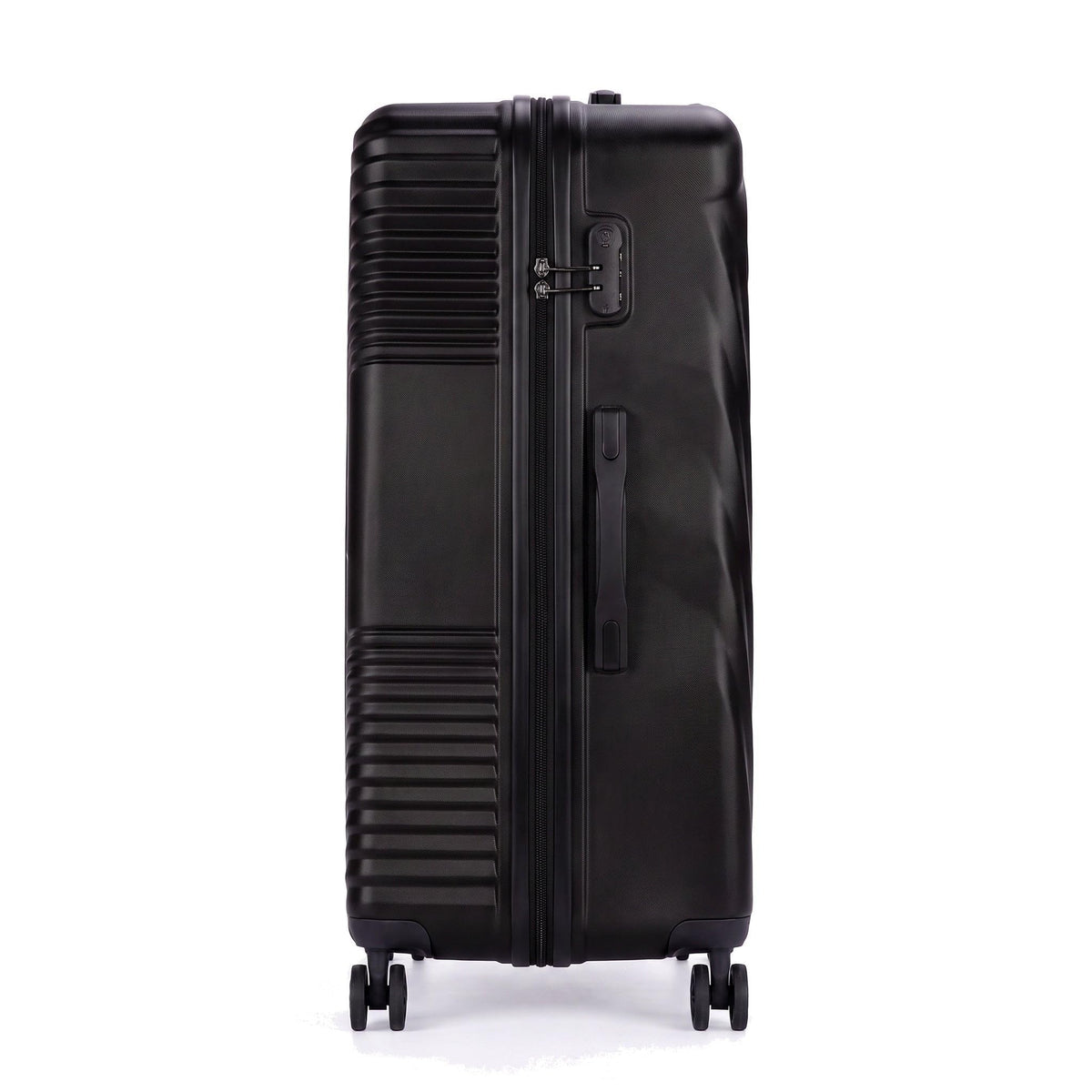 Ezzyrol Grays ABS Hard Shell Luggage Set in Black