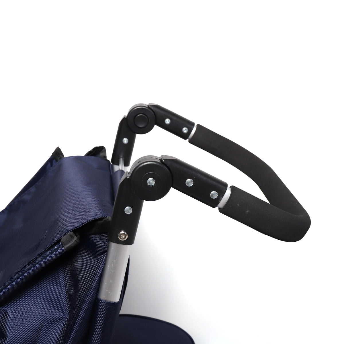 Ezzyrol 50L Folding Shopping Trolley in Navy