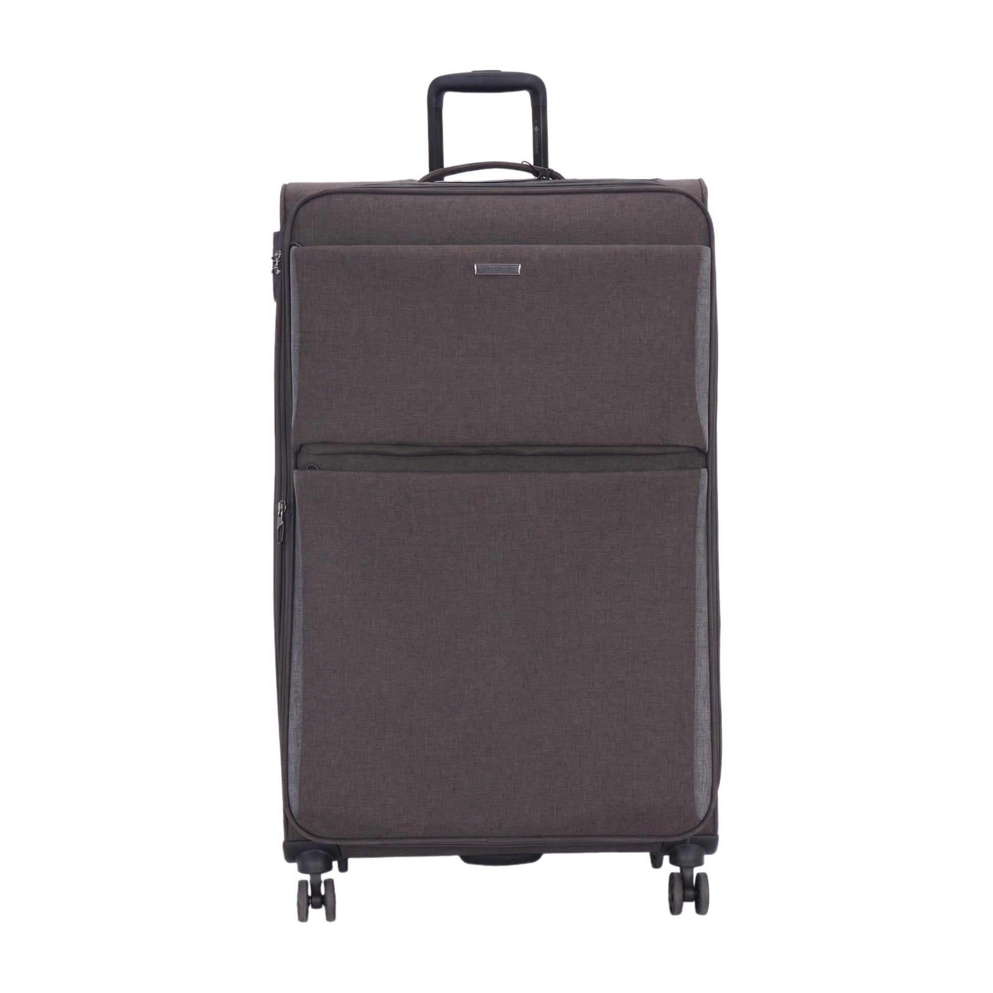 Grant PL103 Soft Shell Expandable Suitcase with TSA Lock, Cabin to Extra Large
