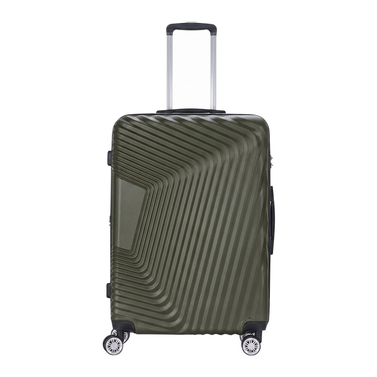 Ezzyrol Grays ABS Hard Shell Suitcase in Army Green
