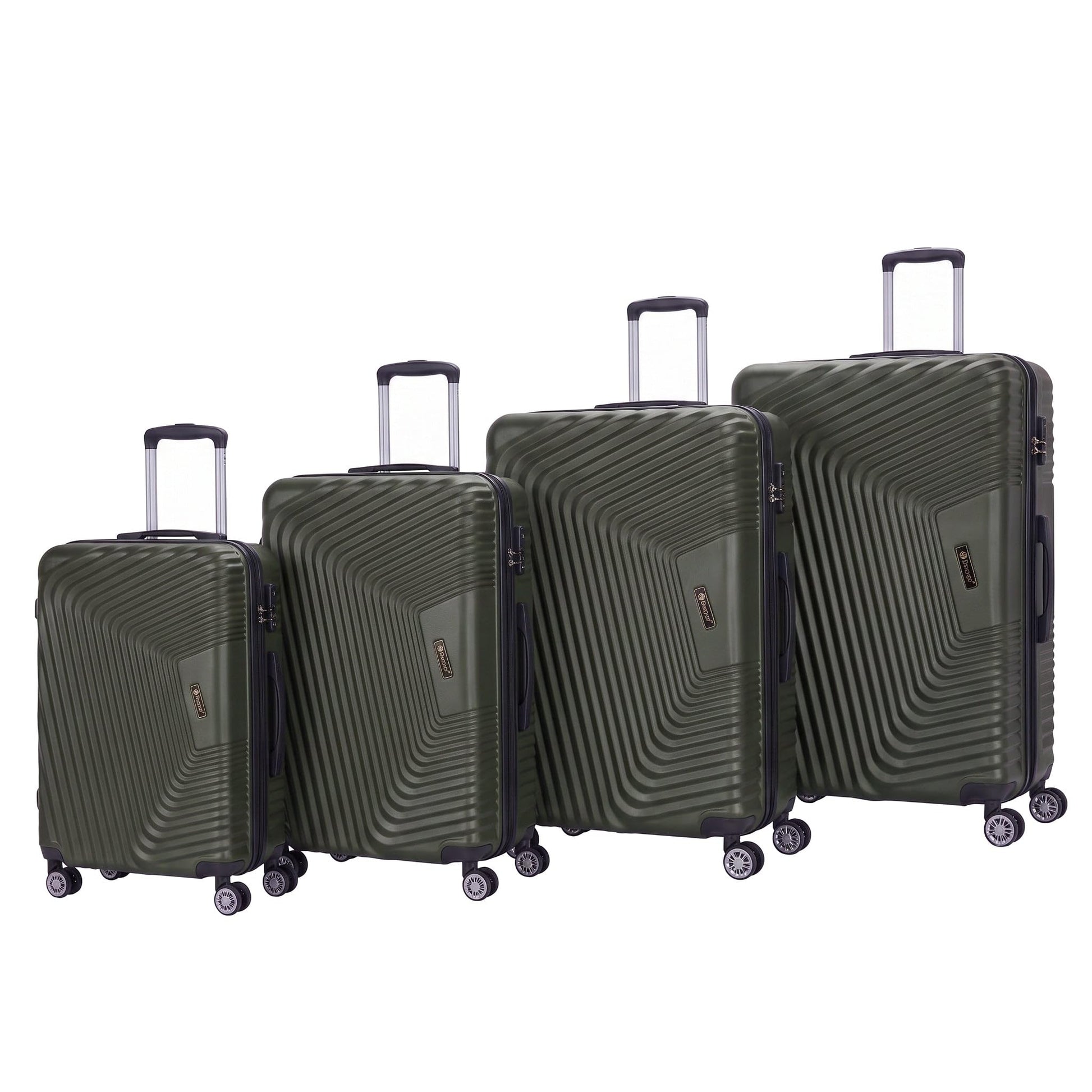 Ezzyrol 8883 ABS Hard Shell Luggage Set, 2 3 or 4 Piece