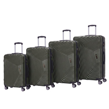 Ezzyrol 8883 ABS Hard Shell Luggage Set, 2 3 or 4 Piece