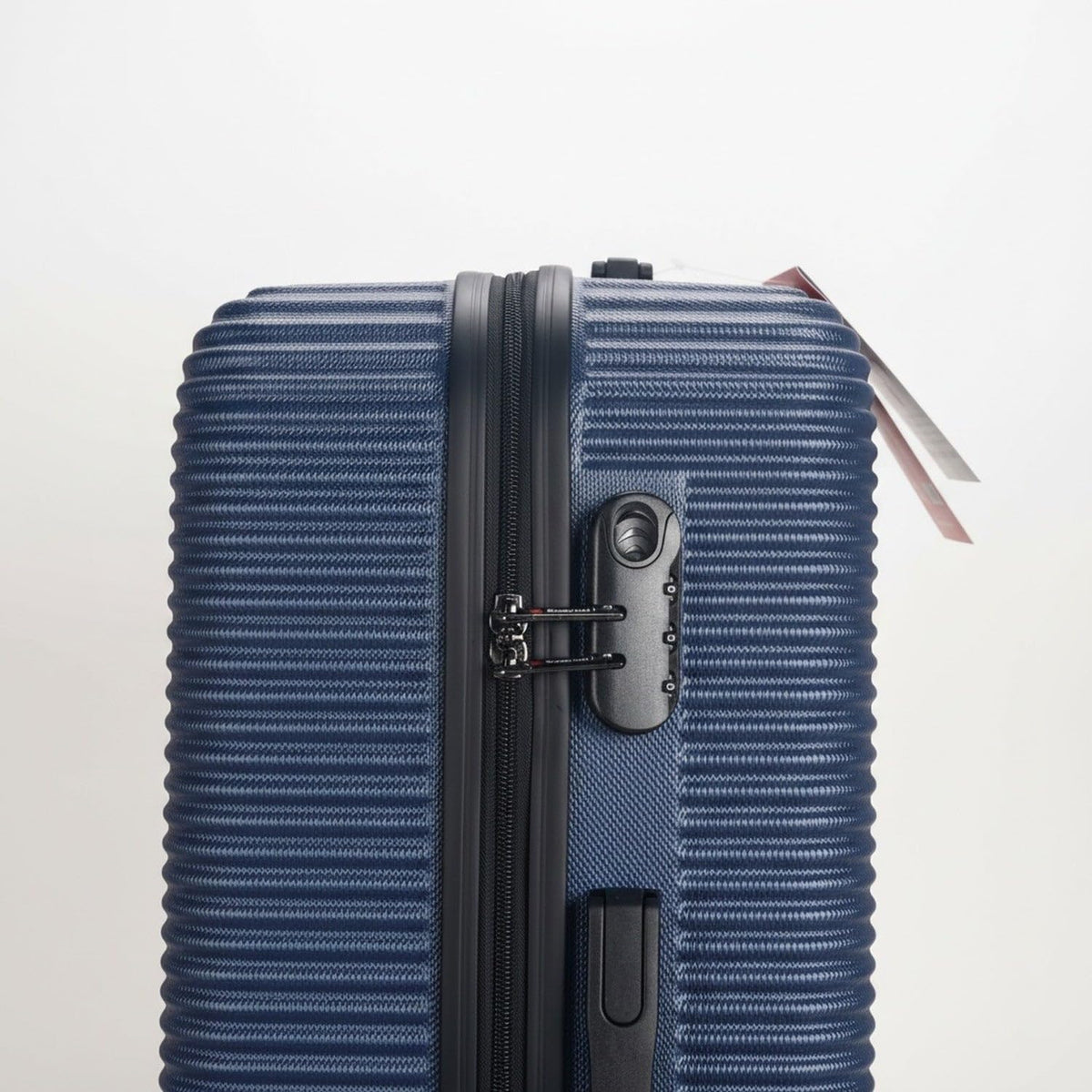 Ezzyrol 8440 ABS Hard Shell Luggage Set of 5 in Blue, Set of 3, 20 26 and 28 Inch