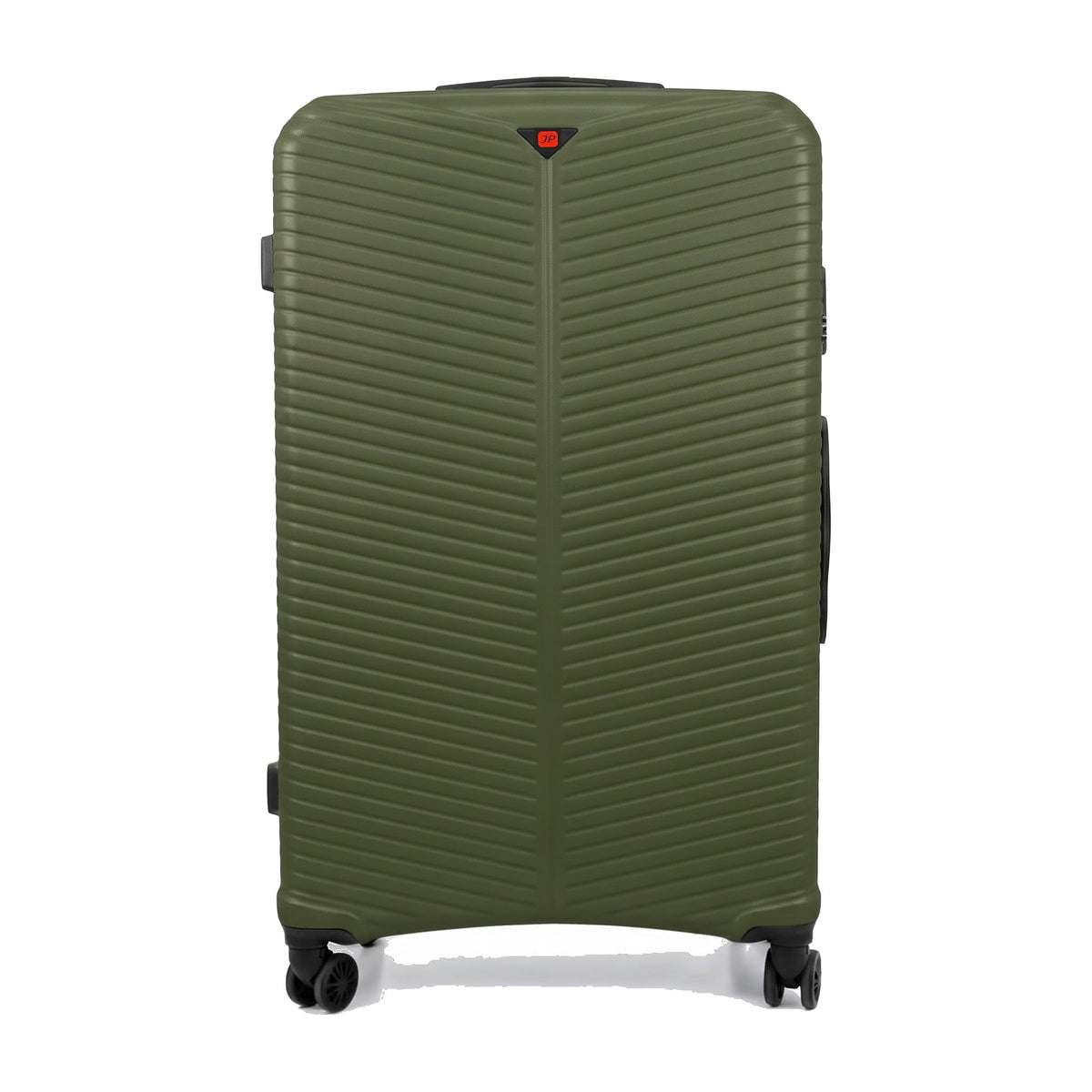 Ezzyrol Flint Ribbed Hard Shell Suitcase in Army Green