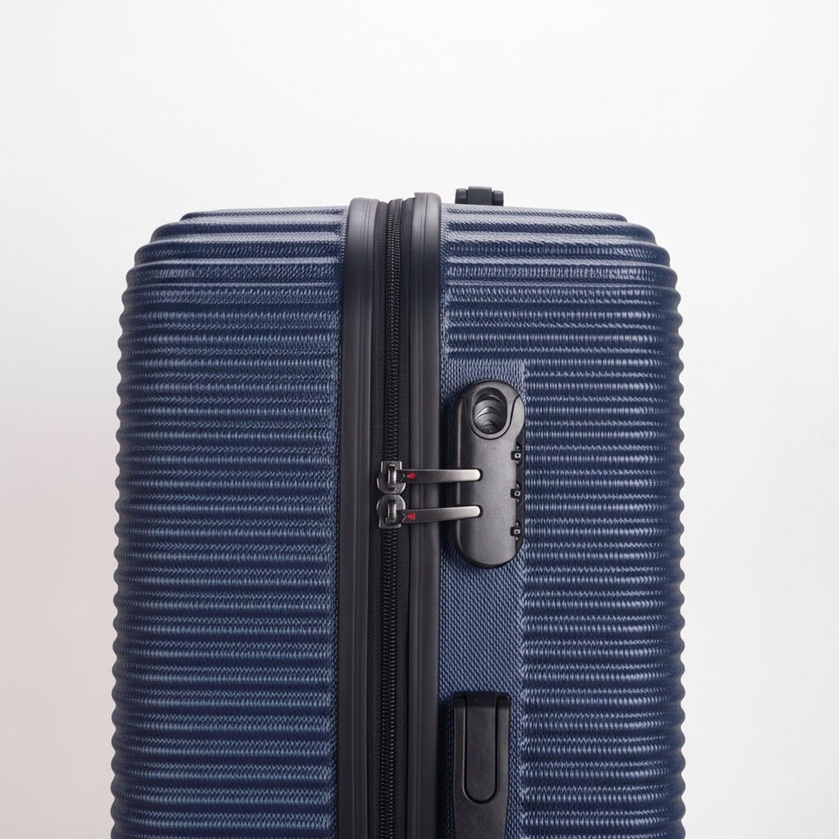 Ezzyrol 8440 ABS Hard Shell Luggage Set of 5 in Blue
