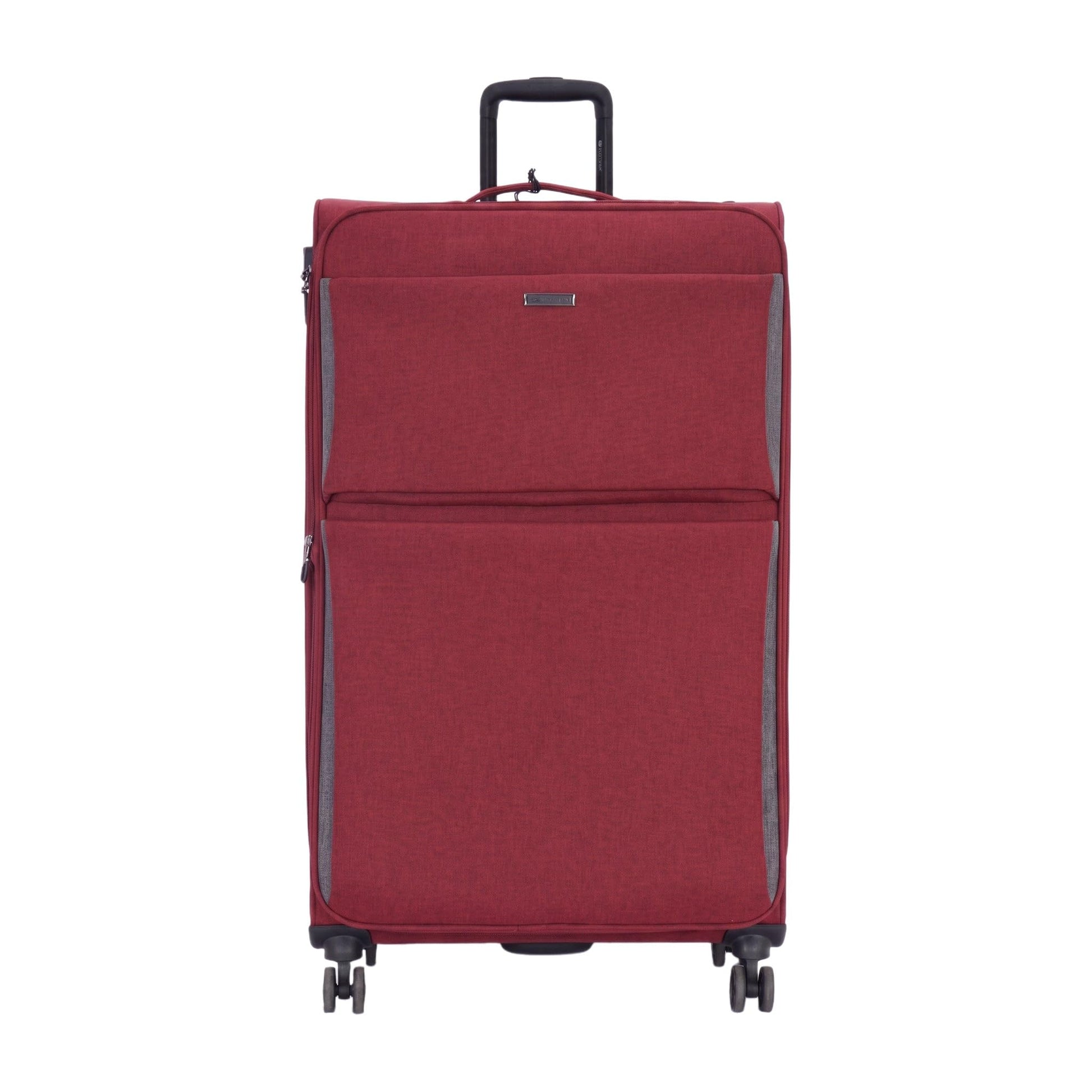 Grant PL103 Soft Shell Expandable Suitcase with TSA Lock, Cabin to Extra Large