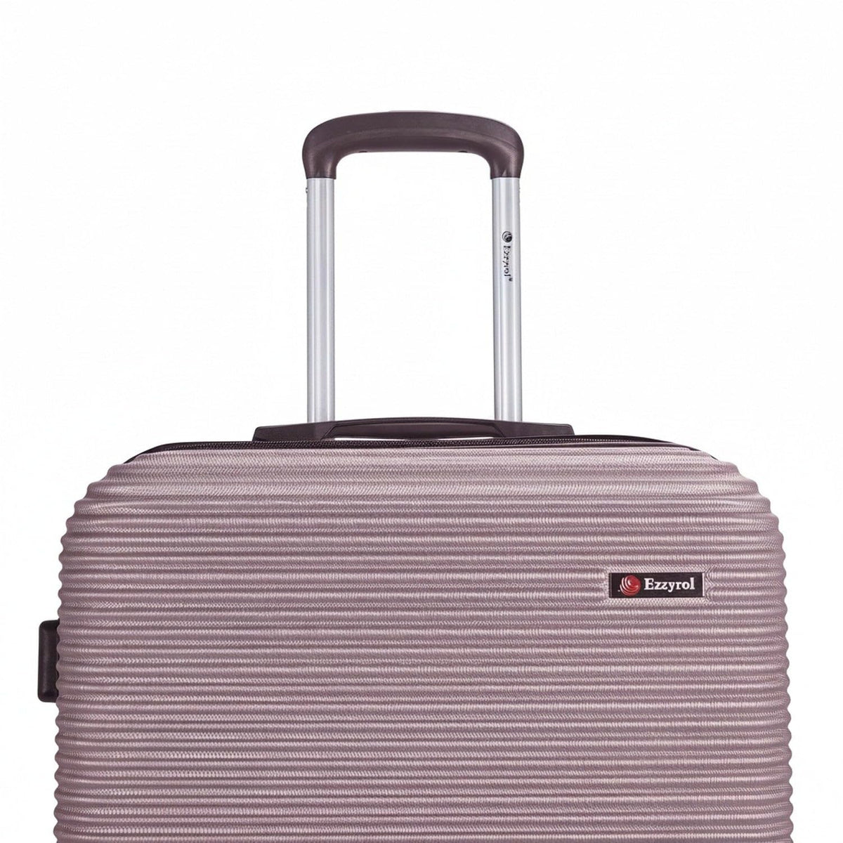 Ezzyrol 8440 ABS Hard Shell Luggage Set of 5 in Plum, Set of 5, 20 26 28 30 32 Inch
