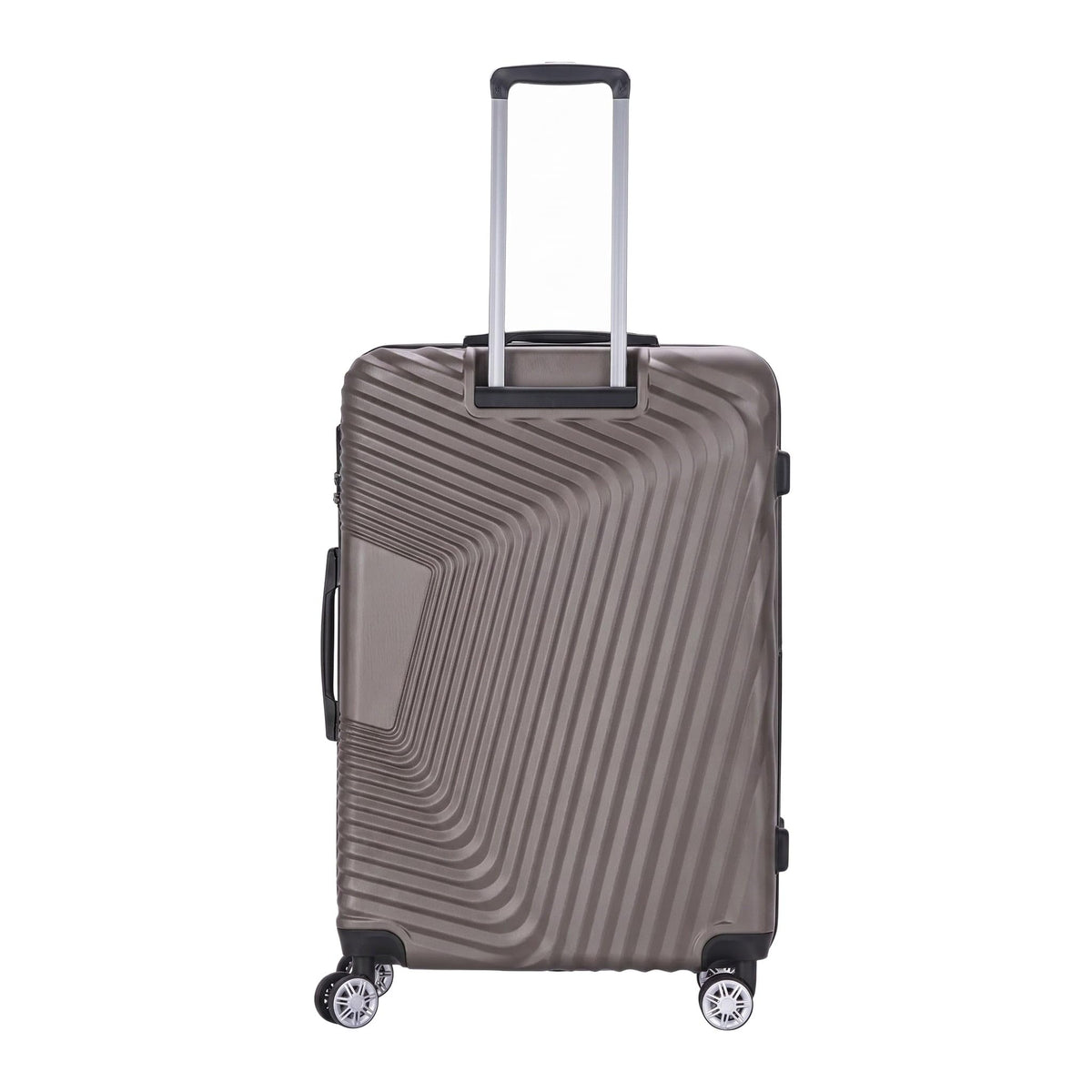 Ezzyrol Grays ABS Hard Shell Suitcase in Brown
