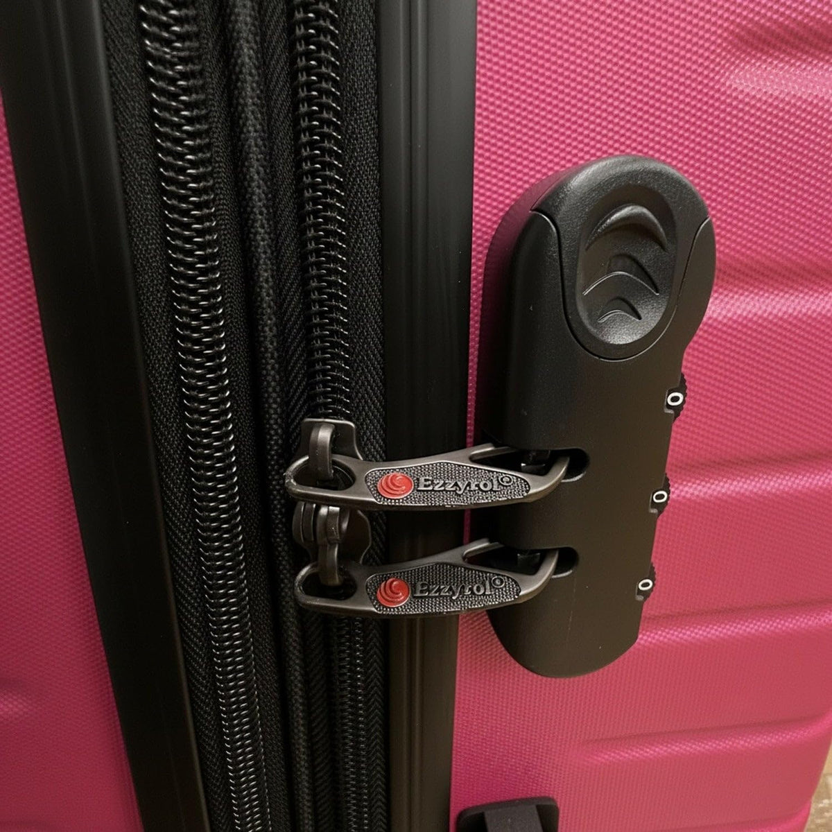 Ezzyrol BLD119 Honeycomb Hard Shell Suitcase in Pink