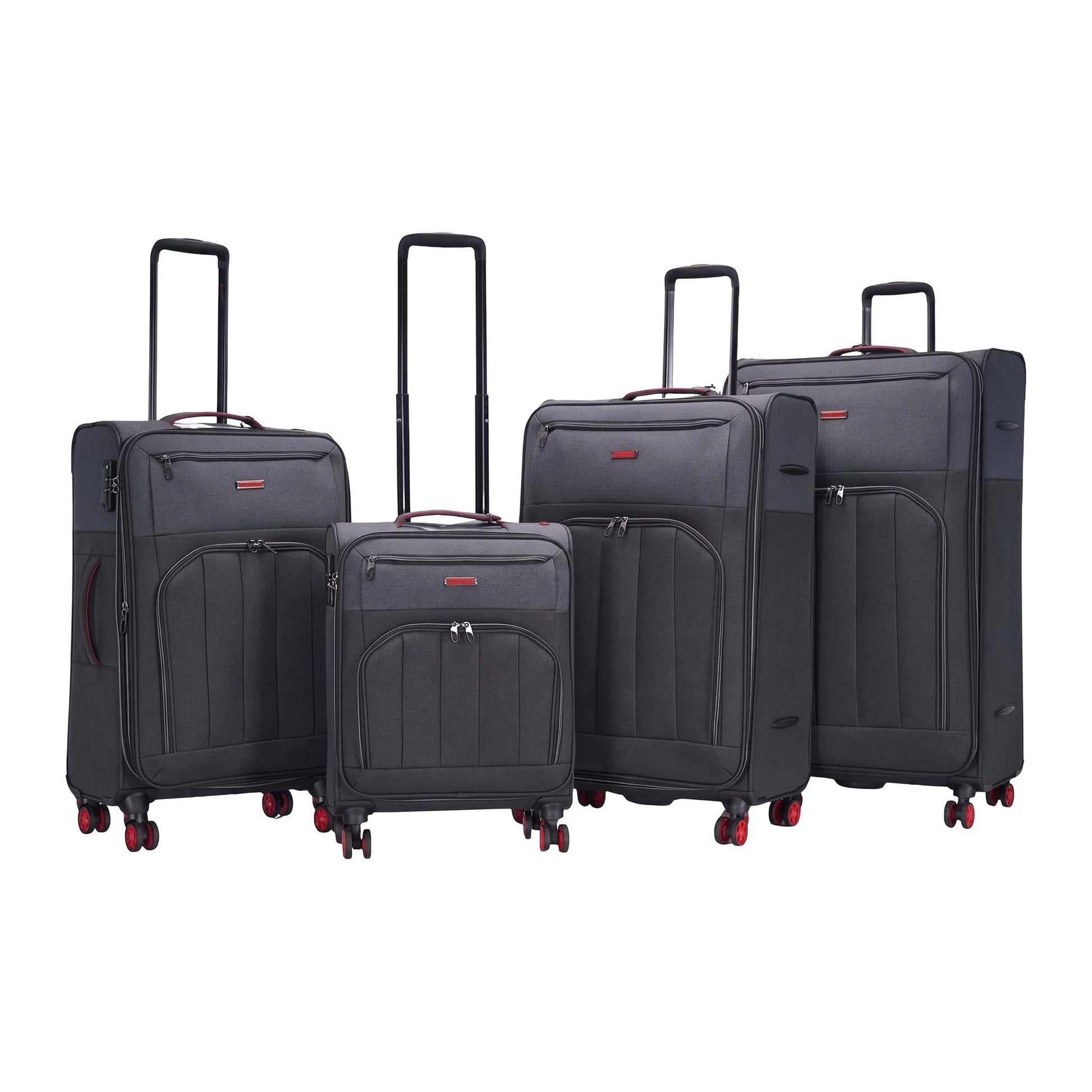 Grant PL101 Soft Shell Luggage Set, 2 3 or 4 Piece