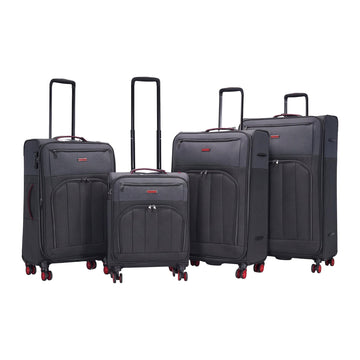 Grant PL101 Soft Shell Luggage Set, 2 3 or 4 Piece