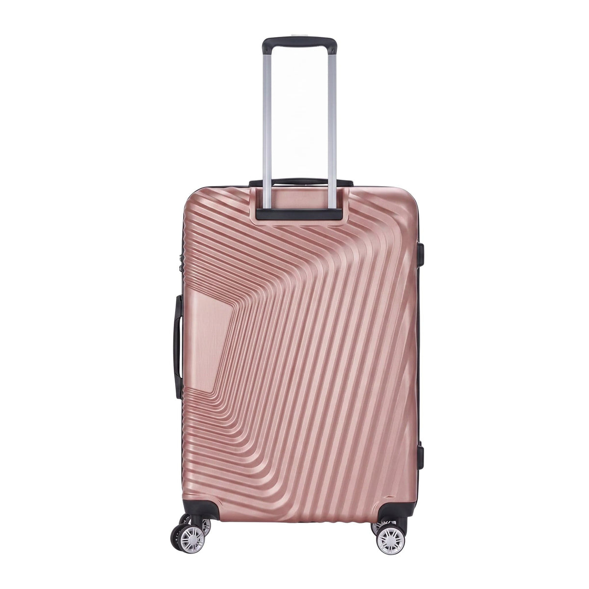 Ezzyrol Grays ABS Hard Shell Suitcase in Rose Gold