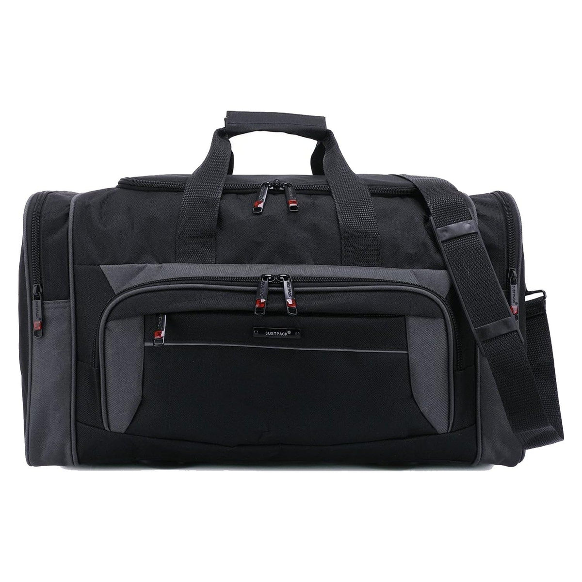 Justpack Holdall Travel Duffel Bag in Grey