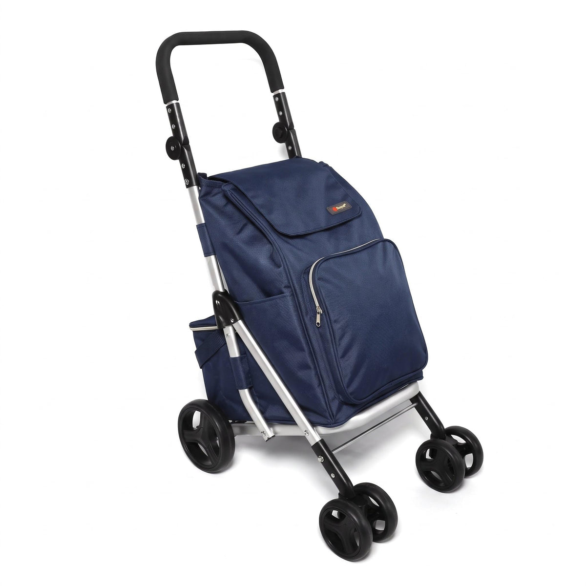 Ezzyrol 50L Folding Shopping Trolley in Navy
