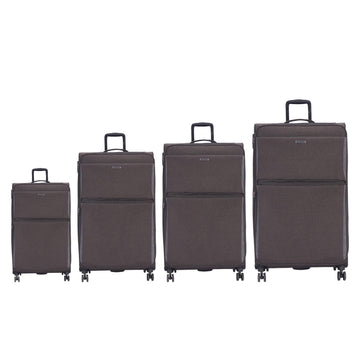 Grant PL103 Soft Shell Luggage Set with TSA Locks, 2 3 or 4 Piece