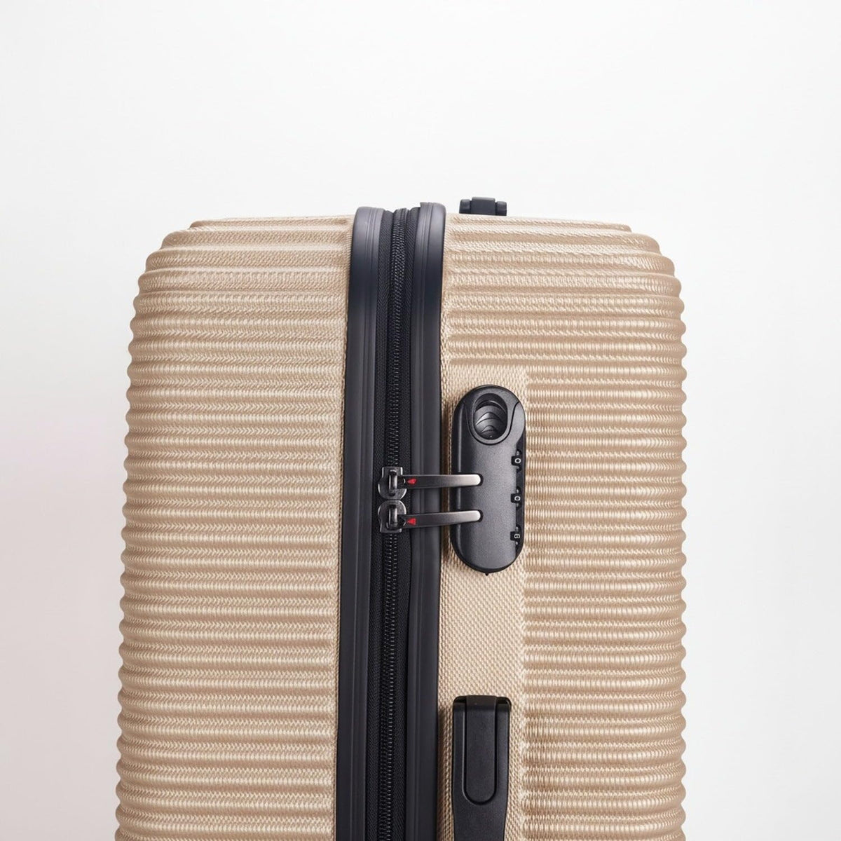 Ezzyrol 8440 ABS Hard Shell Suitcase in Beige