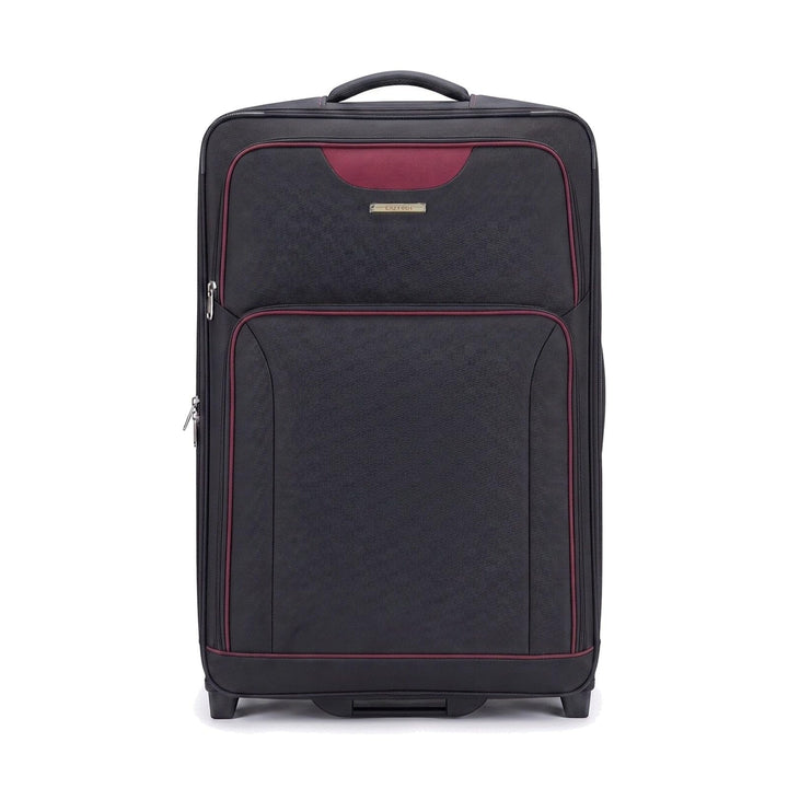Ezzyrol Inline Lightweight Expandable Suitcase in Black
