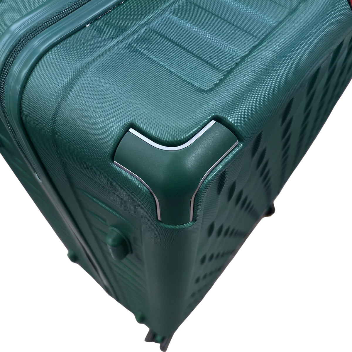 JustPack BL104 Hard Shell Suitcase in Green