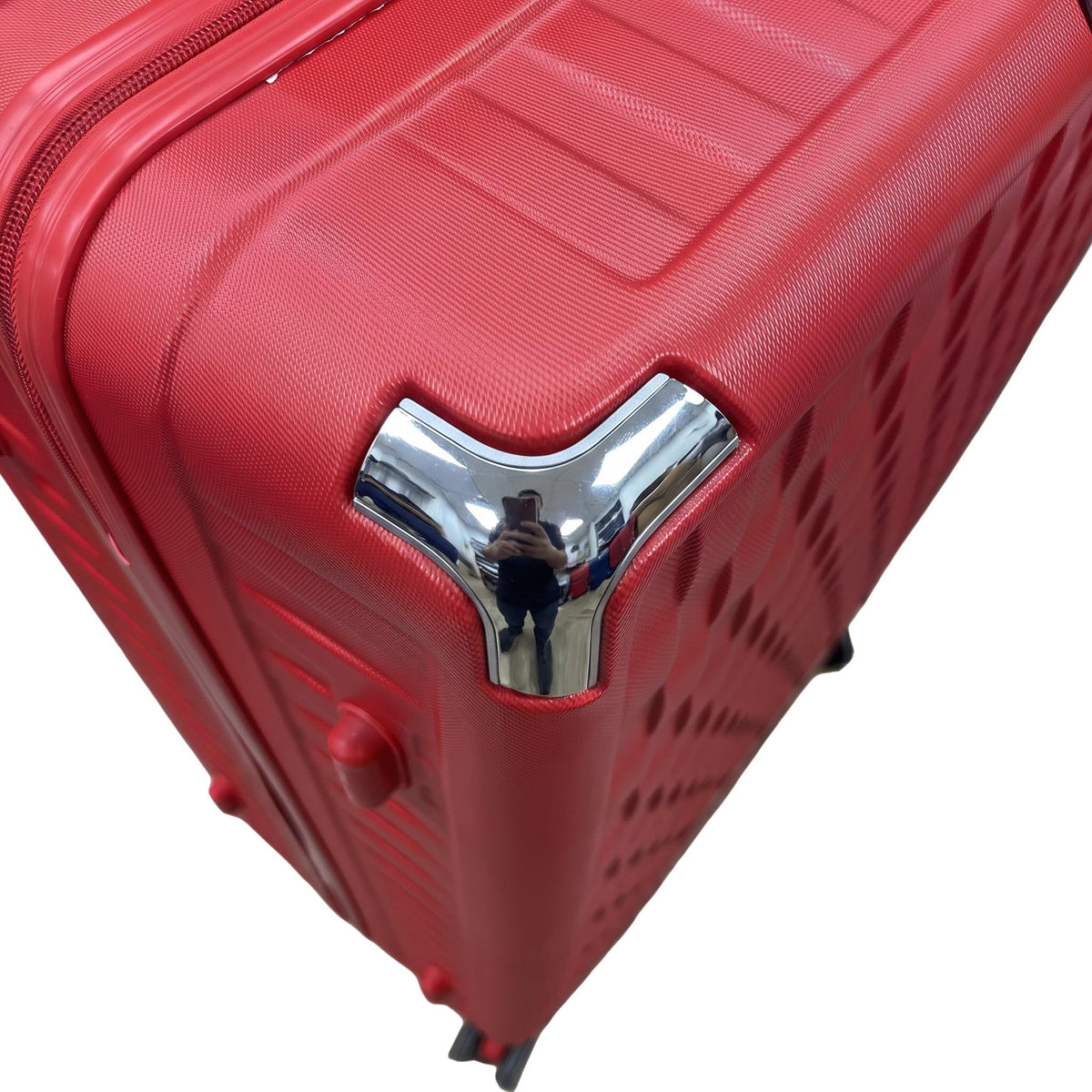 JustPack BL104 Hard Shell Suitcase in Red