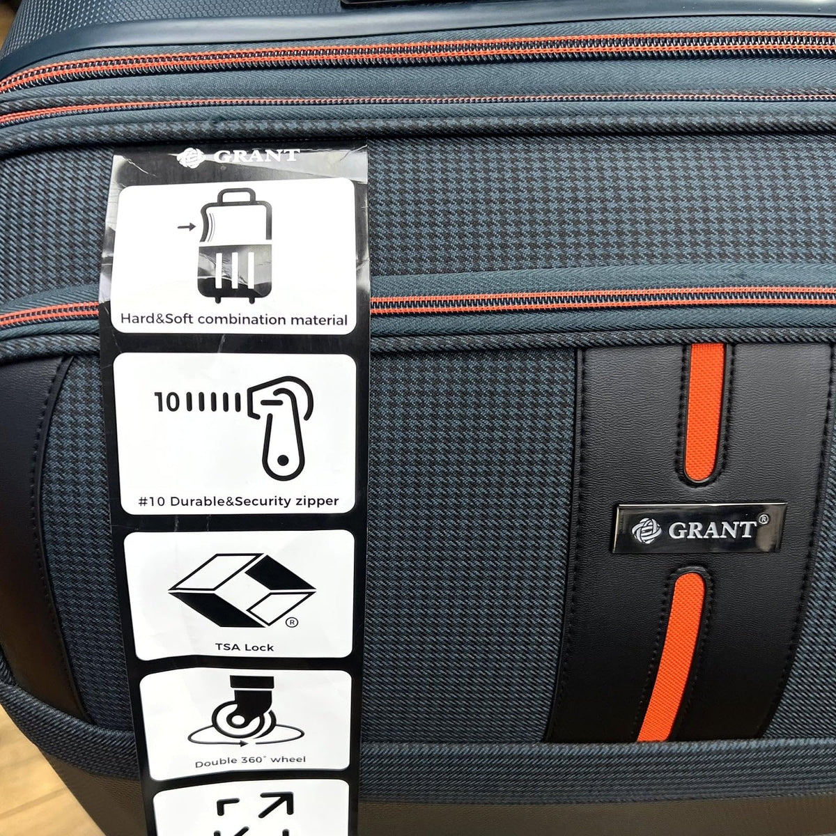 GRANT Highbred Suitcase Set