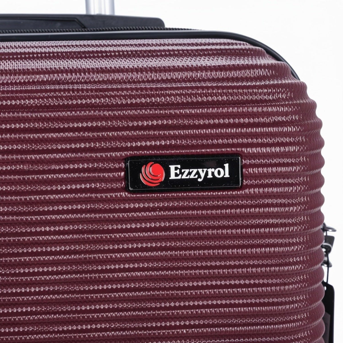 Ezzyrol 8440 ABS Hard Shell Suitcase in Burgundy
