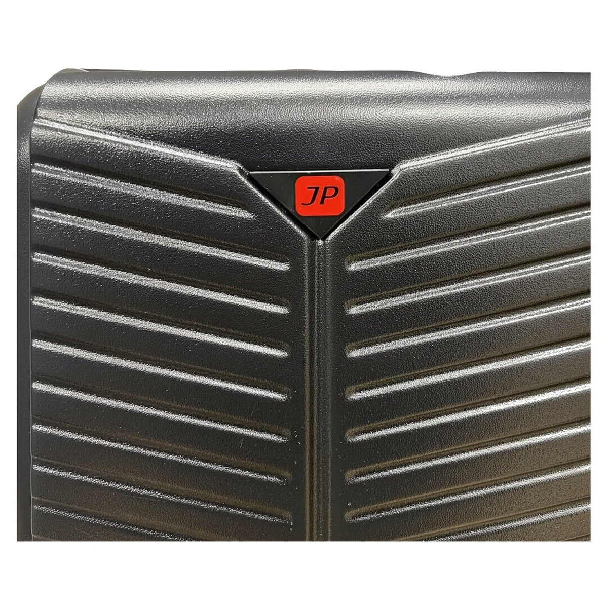 Ezzyrol Flint Ribbed Hard Shell Suitcase in Grey