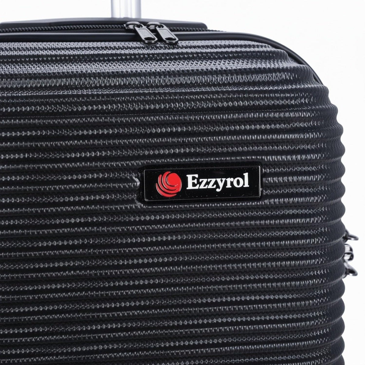 Ezzyrol 8440 ABS Hard Shell Luggage Set of 5 in Black