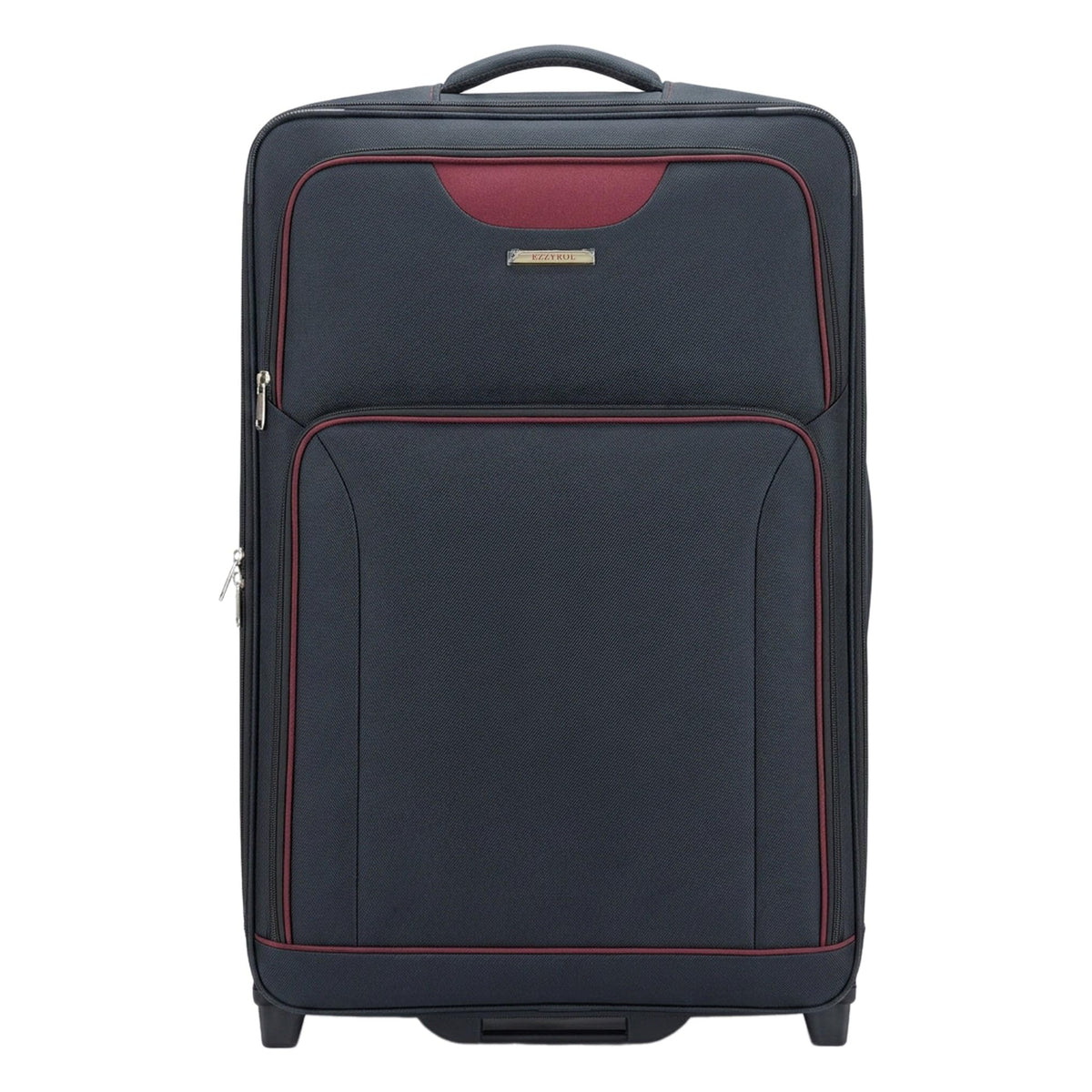 Ezzyrol Inline Expandable Luggage Set in Black