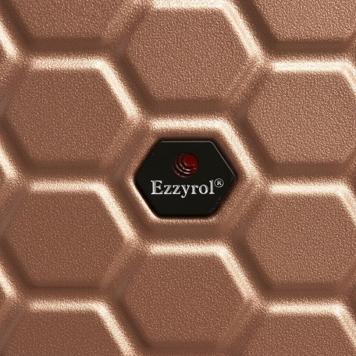 Ezzyrol BLD119 Honeycomb Hard Shell Suitcase in Rose Gold