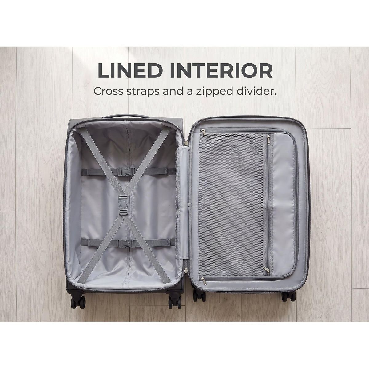 Ezzyrol Loom Soft Shell Suitcase