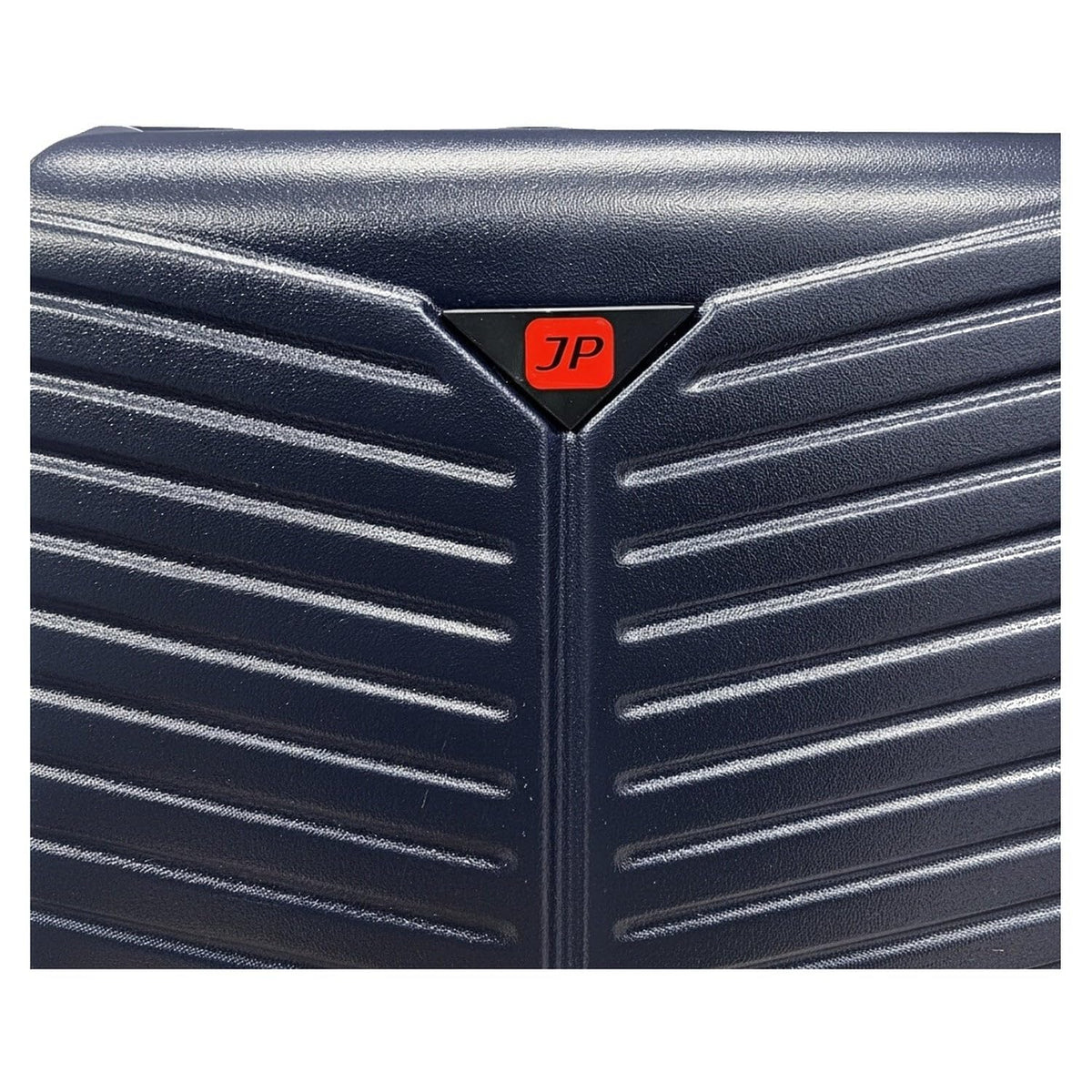 Ezzyrol Flint Ribbed Hard Shell Suitcase in Navy
