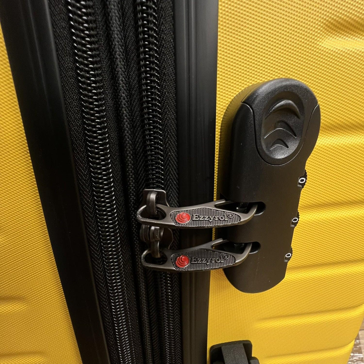Ezzyrol BLD119 Honeycomb Hard Shell Suitcase in Yellow
