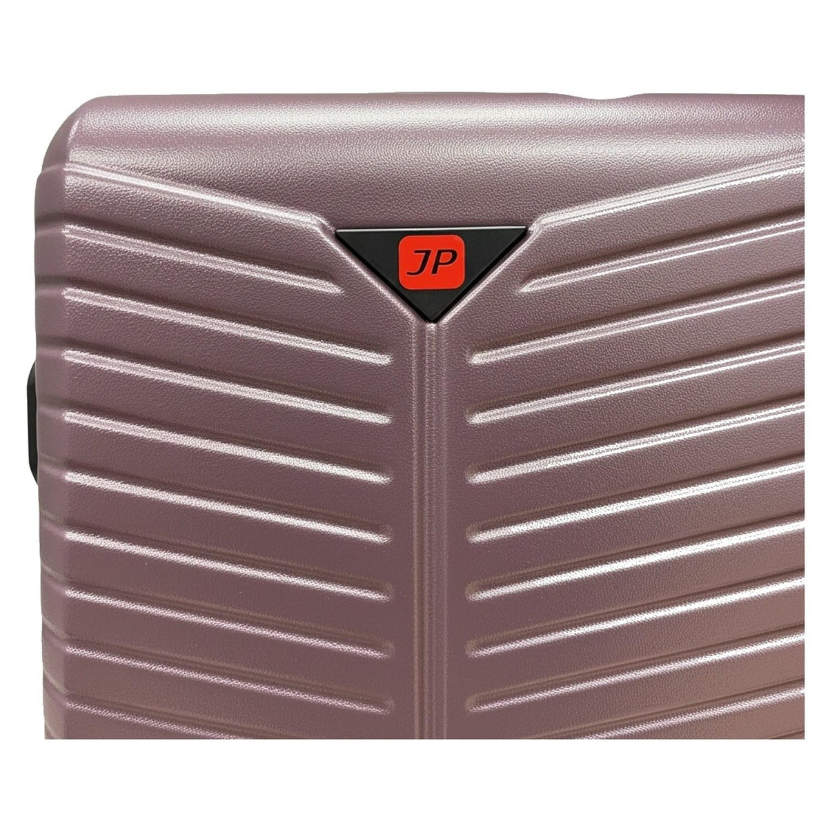 Ezzyrol Flint Ribbed Hard Shell Suitcase in Plum