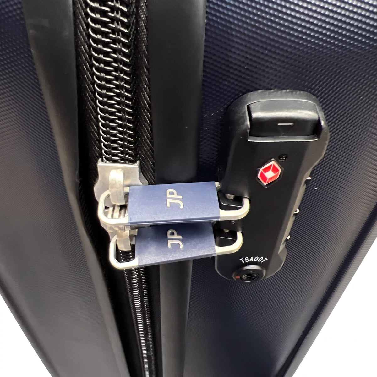 JustPack 8888 Squares ABS Hard Shell Suitcase & Nesting Sets in Black