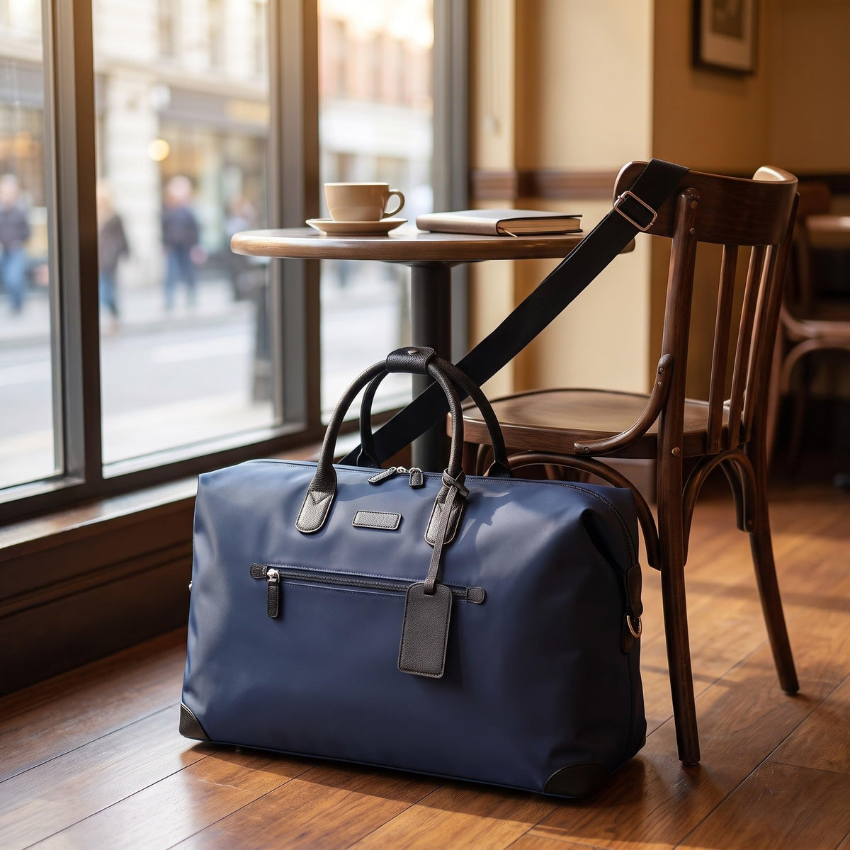 JUSTPACK Mayfair Weekender Bag in Navy